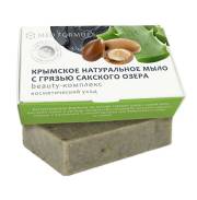 Купить онлайн Натуральное мыло Маклюра с грязью Сакского озера Тонизирующее, 100г в интернет-магазине Беришка с доставкой по Хабаровску и по России недорого.